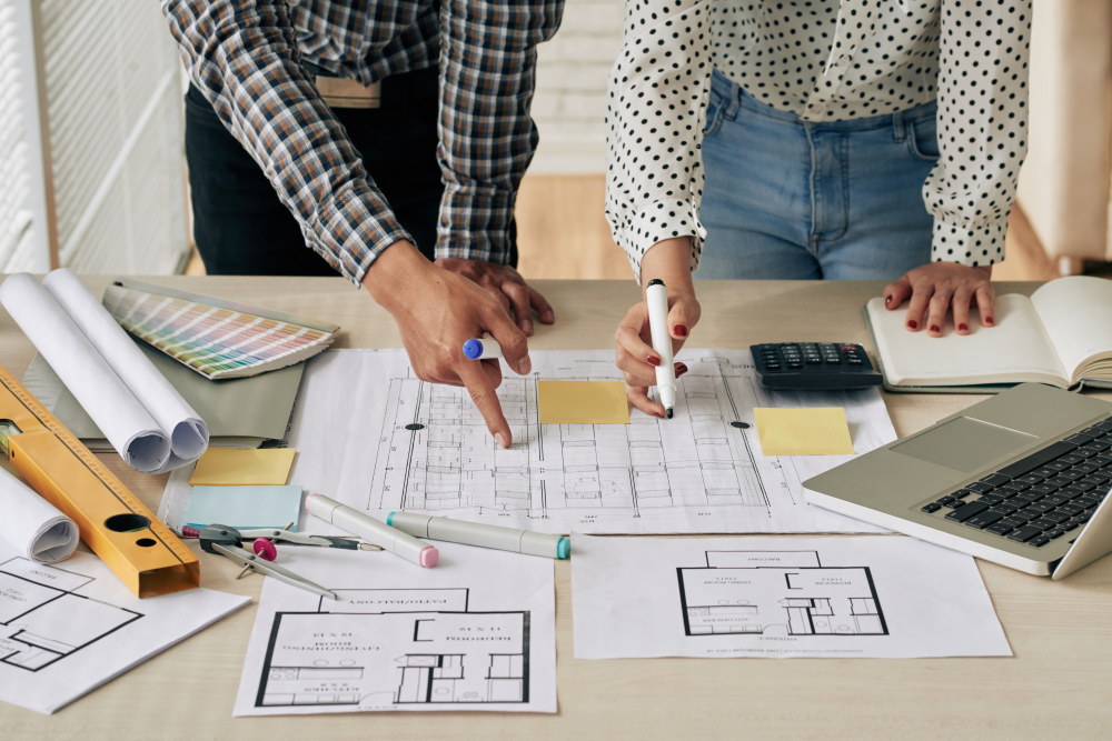 Space planning and floor layout design
